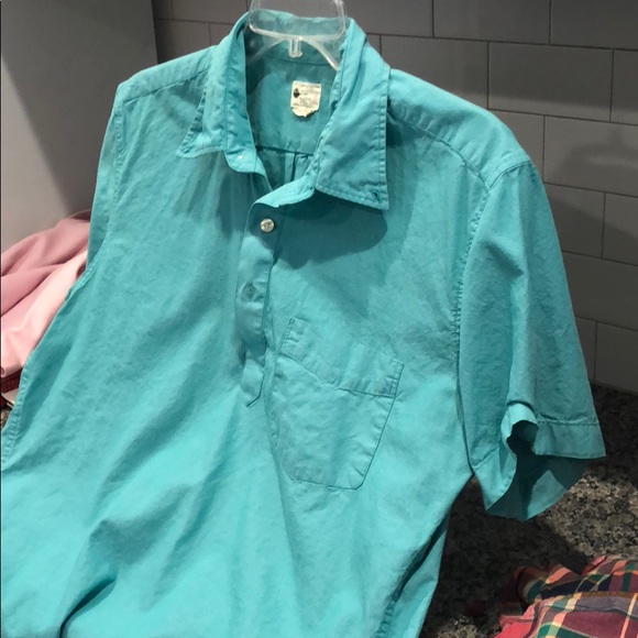 Jcrew half button down short sleeve size medium - Picture 2 of 4